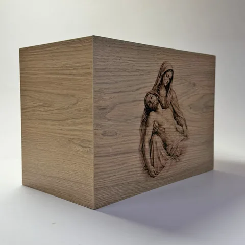 Urna Abbraccio - Cristo e Madonna
