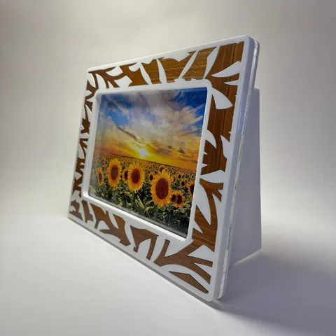 Urna Cromo - Legno